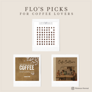 Three coffee table books about coffee - perfect gifts for coffee lovers.