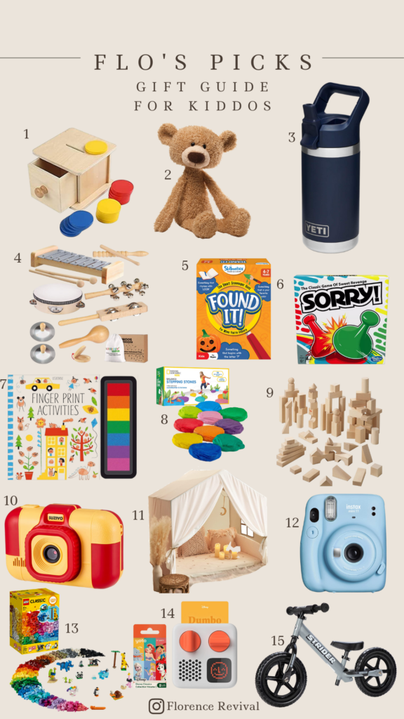 While you plan your holiday appetizer, use this gift guide for kids to grab last minute items!