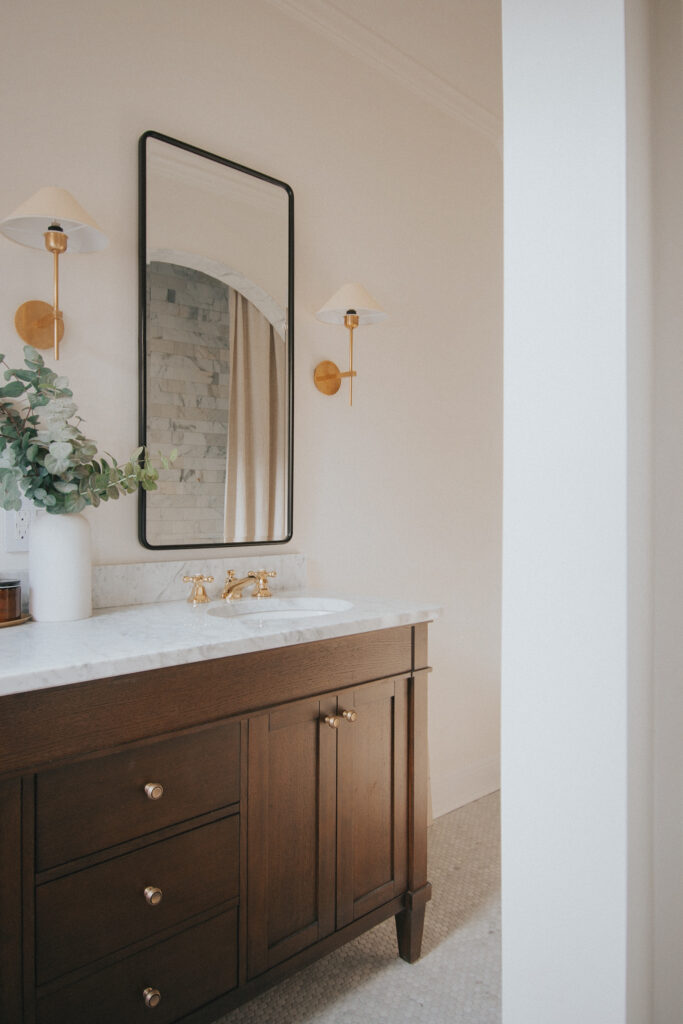Mirrors and Lighting For Your Bathroom with a double vanity 