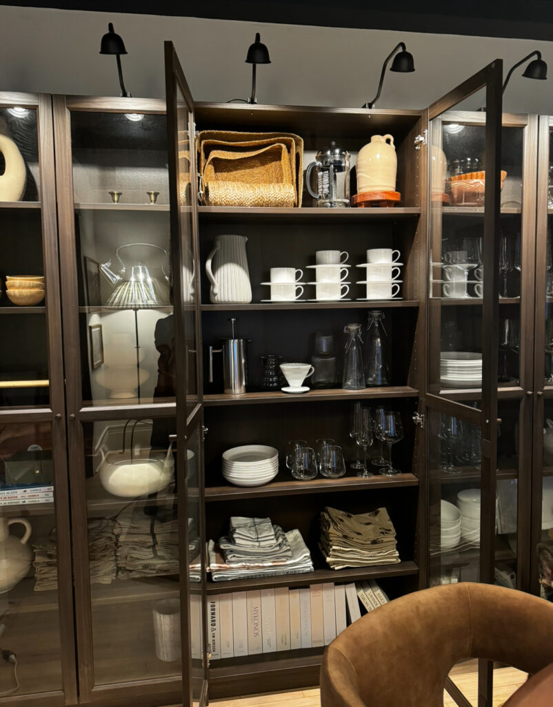 in post image of billy bookcase building process